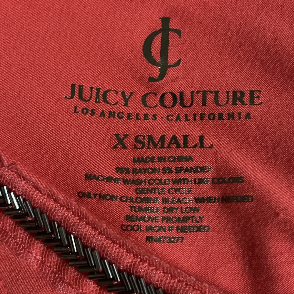 Juicy Couture Orange Embellished Neck‎ Overlay Sheath Midi Dress Women's Size XS - Picture 5 of 6